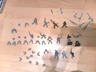 Lote Milicia y Bits Warhammer