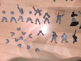 Lote Milicia y Bits Warhammer