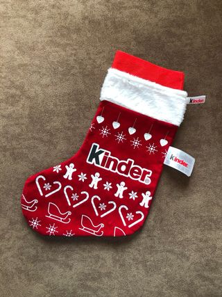 Calza della Befana Kinder Rossa