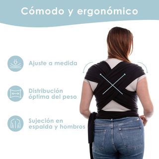 SleepyWrap Fular portabebé para recién nacidos - P