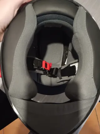 Casco infantil HJC blanco notas musicales