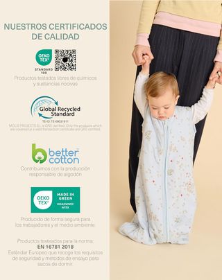 molis&co - Saco Dormir Bebé TOG 1-60 cm (0 Meses)