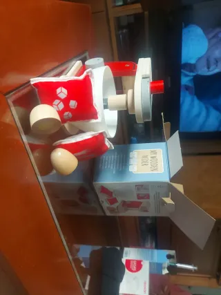 Batidora de Juguete de Madera