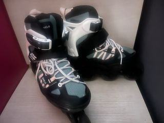 Patines en línea +casco + Bolsa