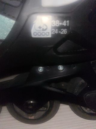 Patines en línea +casco + Bolsa