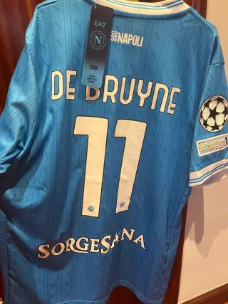 Camiseta de futbol de italia de bruyne