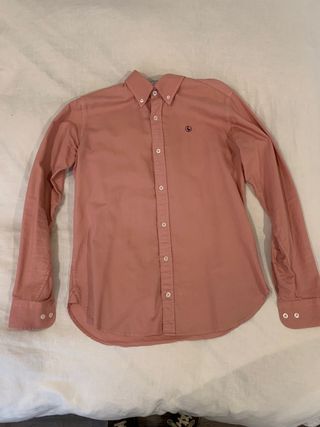Camisa El Ganso de color coral. Talla M