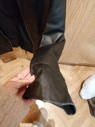 Chaqueta Cuero F&Co Talla S Unisex