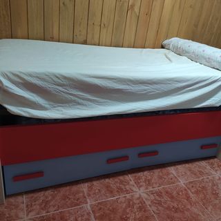 Cama nido con cajones