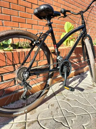 Bicicleta Paseo Berg P10 Negra