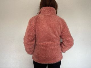 Chaqueta pelo rosa
