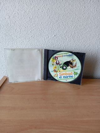 CD SIMBAD EL MARINO WALT DISNEY CUENTOS D SIEMPRE