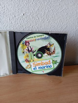 CD SIMBAD EL MARINO WALT DISNEY CUENTOS D SIEMPRE