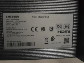 Monitor Samsung 27" Negro con soporte