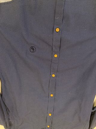 Camisa El Ganso Azul Estampada