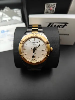 Reloj Tissot PR100 Sport Chic bicolor