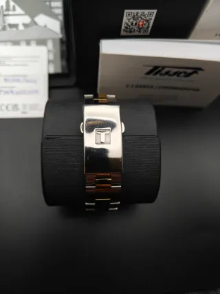 Reloj Tissot PR100 Sport Chic bicolor