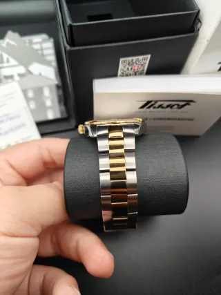 Reloj Tissot PR100 Sport Chic bicolor