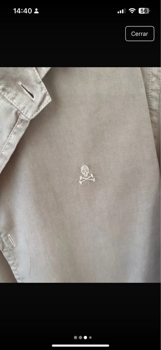 Camisa Scalpers Rosa Talla M