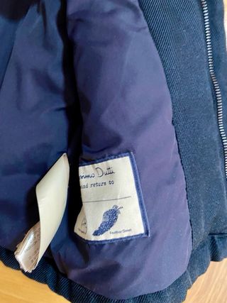 Parka niño Massimo Dutti azul de 5 a 6 años