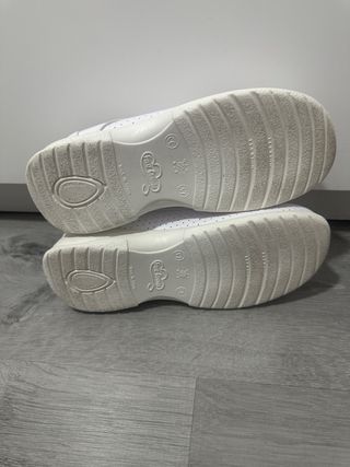 Zapatos Sanitarios Blancos Velcro