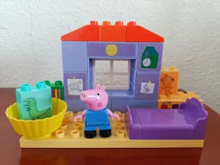 Peppa Pig construcciónes Habitación de George