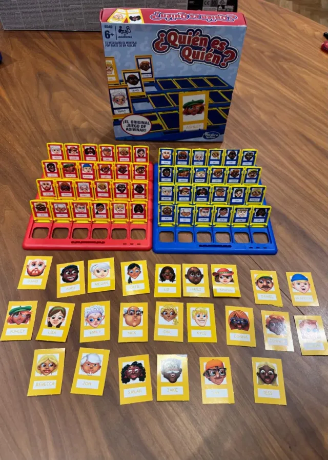 2 Juegos.  - El Primero de Clase  - Quién es quién