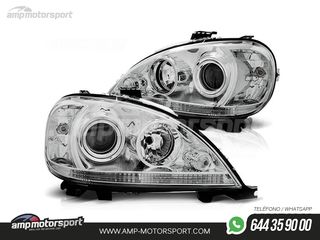 FAROS DELANTEROS LUPA PARA MERCEDES CLASE ML W163
