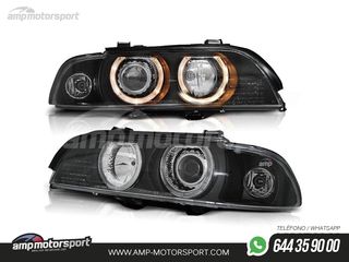 FAROS DELANTEROS OJOS DE ANGEL XENON PARA BMW SERIE 5 E39 / BERLINA / TOURING