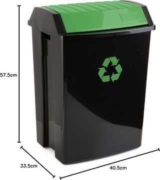 Tatay Cubo de Reciclaje 50L con Tapa Basculante |