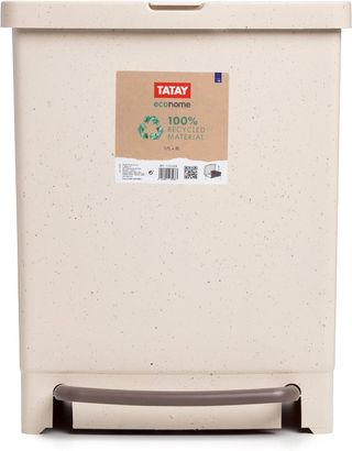 Tatay Cubo de Reciclaje 50L con Tapa Basculante |