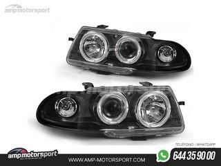 FAROS DELANTEROS OJOS DE ANGEL PARA OPEL ASTRA F
