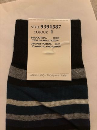 Calze NUOVE Da Uomo Firmate Originali”KENZO”n42-44