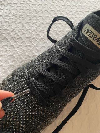 Nike Vapormax Flyknit 2 Negro Gris Oscuro