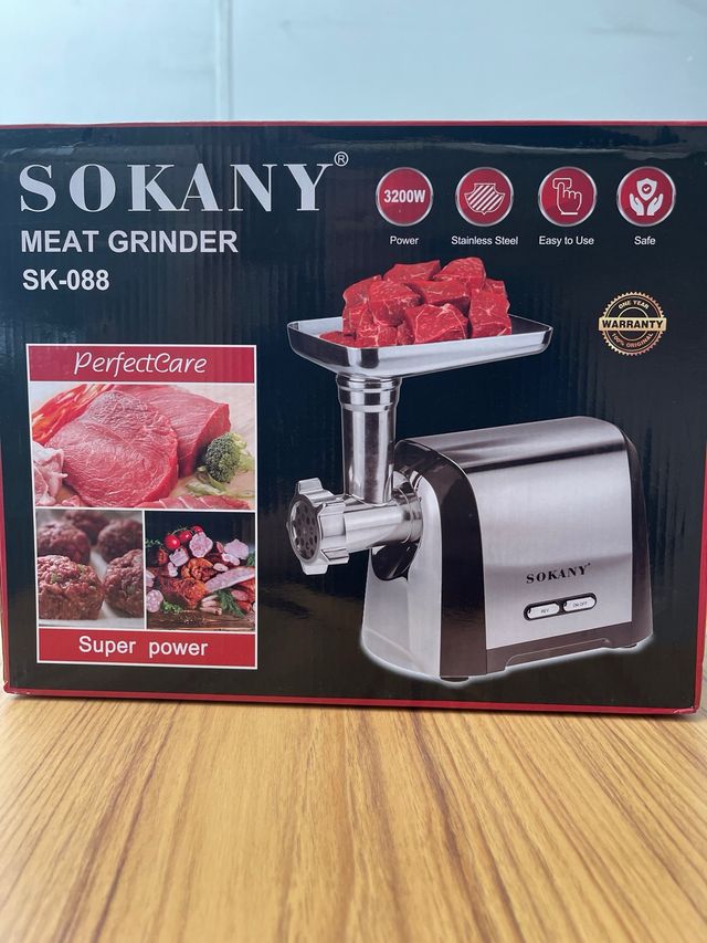 Picadora de Carne SOKANY SK-088 Eléctrica