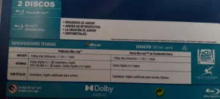 AVATAR Blu-ray Disc (2022) Sin Estrenar