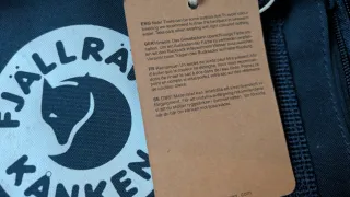 Mochila Fjallraven Kanken Azul Marino 16L