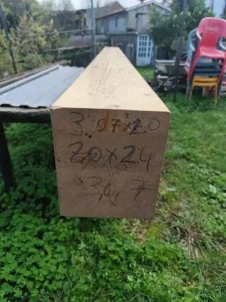 Viga Pino Tratada 3.07m x 20x24