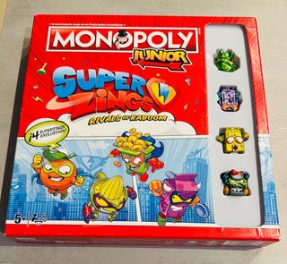 Monopoly Junior SuperZings Rivals of Kaboom
