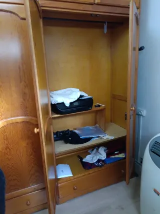 Armario de pino 4 cuerpos