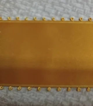 5m. Cinta ocre indumentaria valenciana