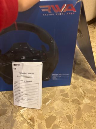 Volante para Ps5 PS4 PS3  Hori Racing Wheel Apex