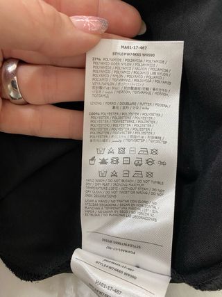 Vestido Guess Negro Encaje.