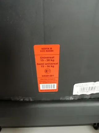 Silla coche niño/a Britax Römer. Premium line.