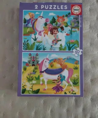 Pack 2 Puzzles Educa Mickey Junior