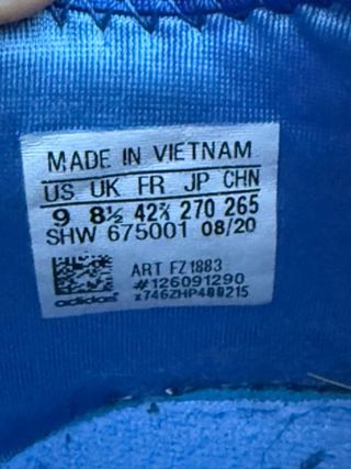 Adidas ZX 2K Boost Ninja Talla 42 2/3