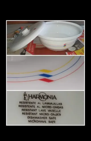 Sopera/cazuela con tapa, Harmonia mod. Rondo