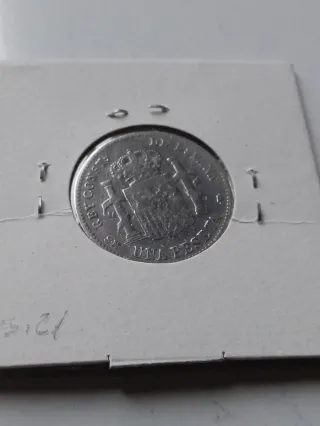 Una peseta 1900 SMV Alfonso XIII de plata