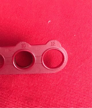 Anillo piedras azules + regalo