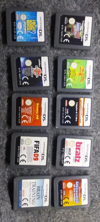 Lote 10 Juegos Nintendo DS